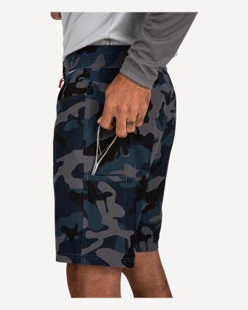 Шорты Simms Seamount Board Shorts (Мужской; S_32W; Woodland Camo Storm)